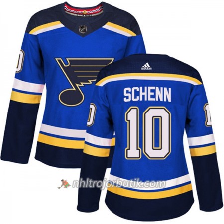 Dame Ishockey St. Louis Blues Tröja Brayden Schenn 10 Adidas 2017-2018 Blå Authentic Dame Ishockey St. Louis Blues Tröja Brayden Schenn 10 Adidas 2017-2018 Blå Authentic